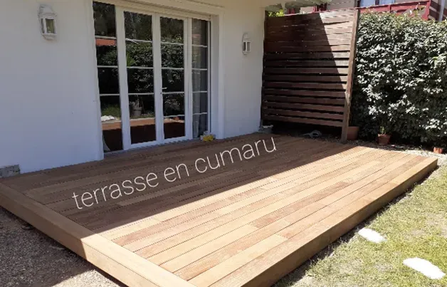 terrasse en cumaru